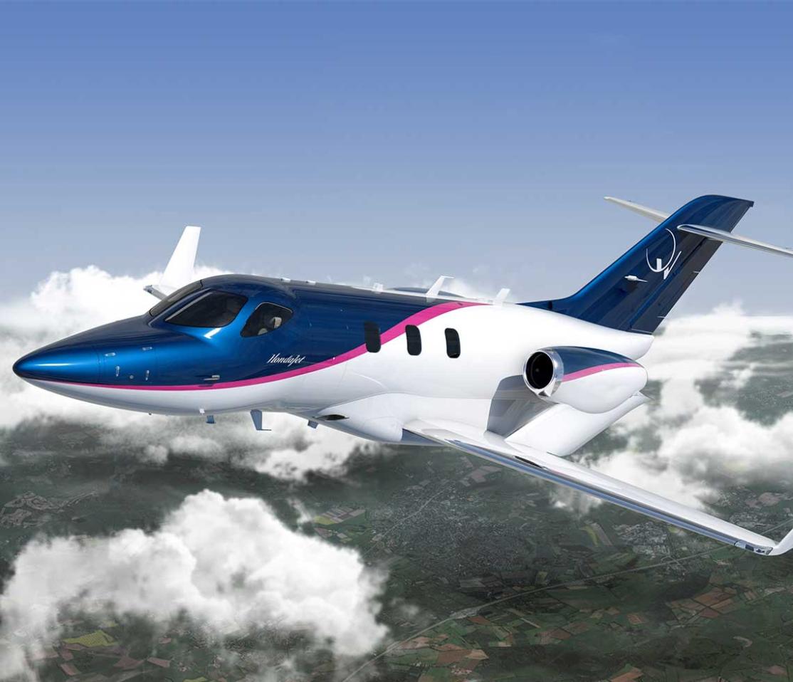 How Does the HondaJet's Over-the-Wing Engine Design Improve Performance?